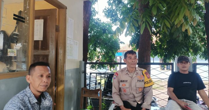 Panit Sabhara Polsek Wanaraja Rutin Sambangi Warga Kampung