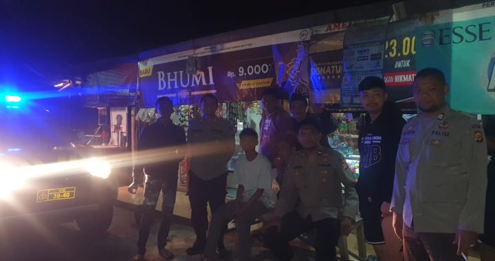 Antisipasi kerawanan, Personil Polsek Singajaya melaksanakan giat KRYD Malam