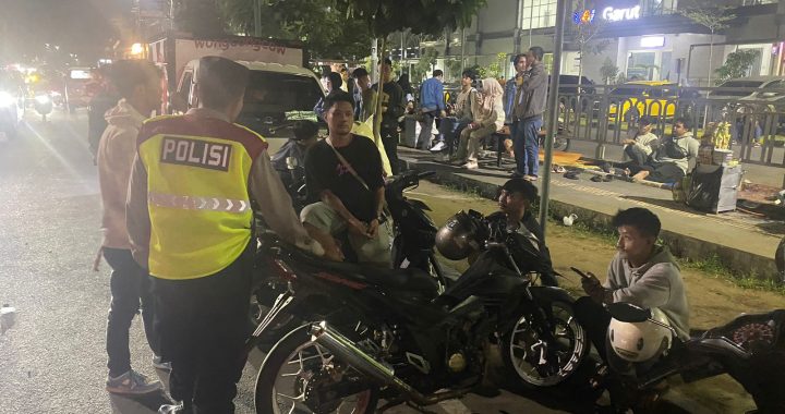 Samapta Polsek Garut Kota Lakukan Patroli KRYD Malam Di Perkotaan Antisipasi C3