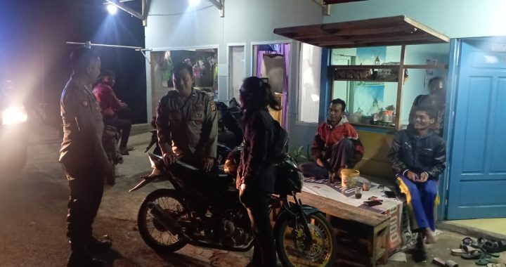 Melaksanakan Giat Patroli KRYD persisi l Cikuray lautan biru  Hari Anggota Unit Samapta Polsek Pamulihan Antisipasi C3 Di Wilkum Pamulihan