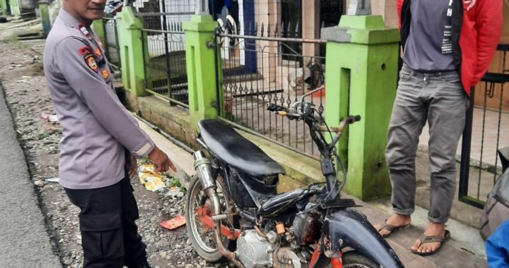 Polsek Pamulihan Polres Garut melakukan penindakan kepada 2 unit kendaraan roda dua yang memakai knalpot bising/tidak standar.