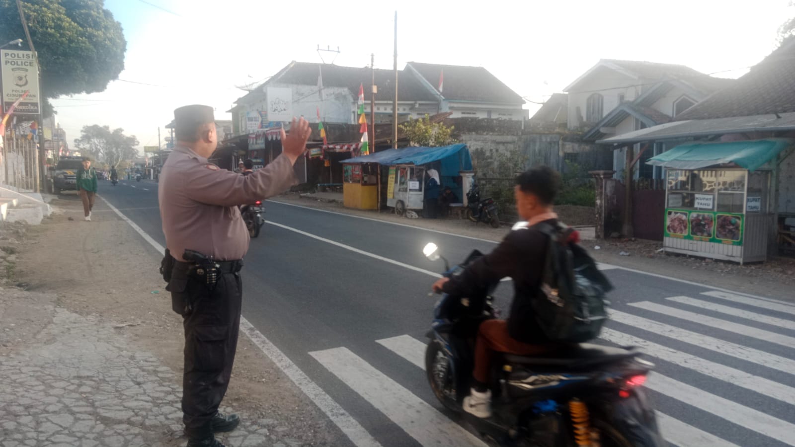 Patroli Polsek Wanaraja Sasar Lokasi Rawan