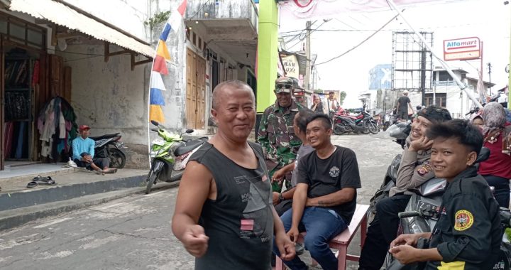 Sinergitas Tni Polri Polsek Pameungpeuk Dalam Sambang Warga Binaan Di Kp. Sukapura