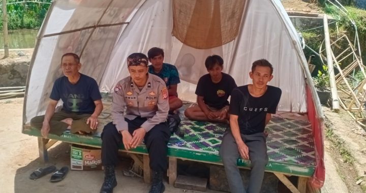 Piket polsek cihurip giat ngariung kamtibmas