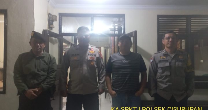 Anggota Polsek Cisurupan Melaksanakan Giat Sispam Mako