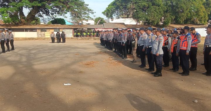 Wakapolres Garut pimpin giat apel gladi persiapan kunjungan RI 1