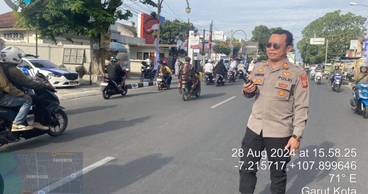 Kapolsek Garut Kota Lakukan Monitoring Giat Masyarakat