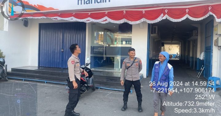 Unit Samapta Polsek Garut Kota Lakukan Patroli KRYD Di Objek Vital