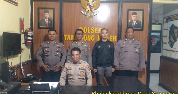 Untuk Menjaga Kamtibmas dan Kondusifitas Polsek Tarogong Kaler Perketat Sispam Mako