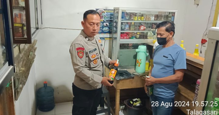 Anggota Samapta bersama Unit Reskrim Polsek Kadungora Polres Garut melaksanakan Giat KRYD Malam Antisifasi Gangguan Kamtibmas.