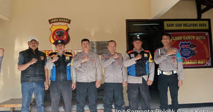 Giat Rutin Sispam Mako Anggota Jaga Polsek Garut Kota