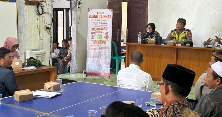 Kapolsek Wanaraja Gelar “Jumat Curhat” Bersama Warga, Sosialisasikan Harkamtibmas Menjelang Pilkada 2024