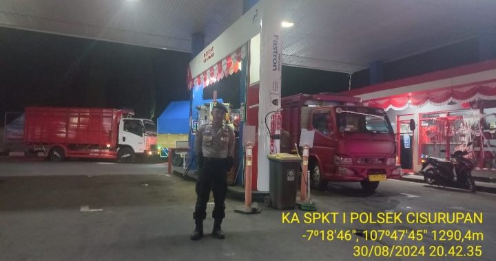 Kegiatan patroli Ke Obvit SPBU Cisurupan