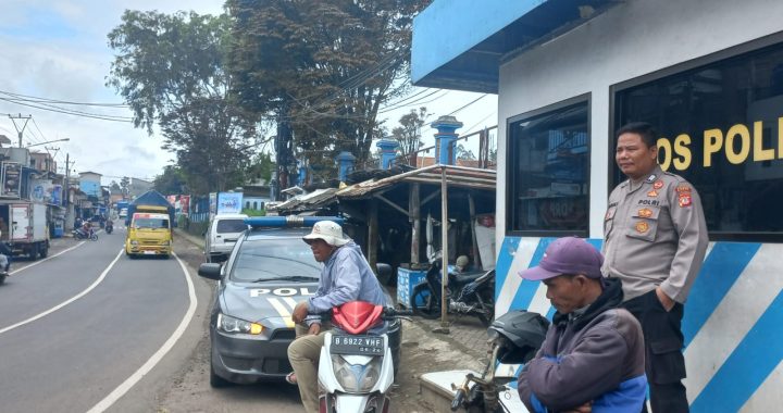 Kegiatan Patroli Dialogis Ke Warganya Di Wilkum Polsek Cisurupan