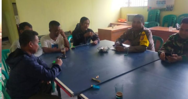 Bhabin polsek samarang sambang rw di desa tanjungkarya