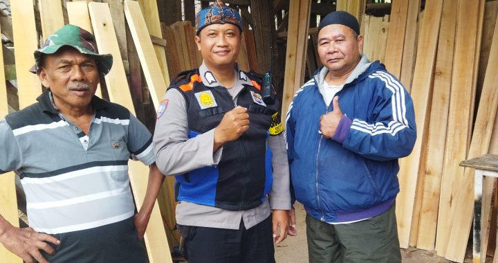 Giat sambang Rw Bhabinkamtibmas Polsek Leuwigoong