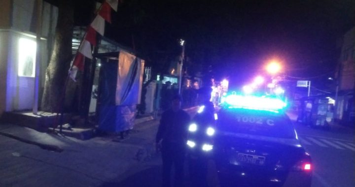 Unit Samapta Polsek Garut Kota Lakukan Patroli KRYD Malam Guna Melakukan Monitoring Kamtibmas