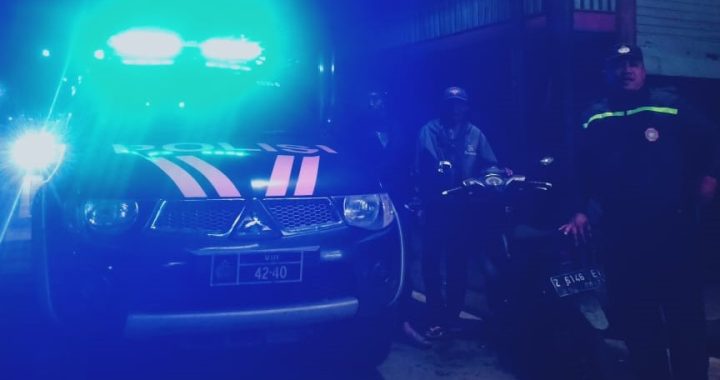 Patroli diwilayah hukum Polsek Bungbulang