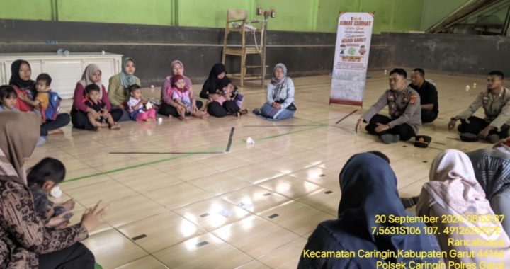 Jumat Curhat Polsek Caringin Polres Garut