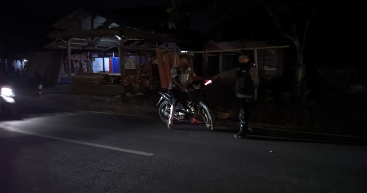 Sikat knalpot Brong Razia Polsek Caringin polres Garut