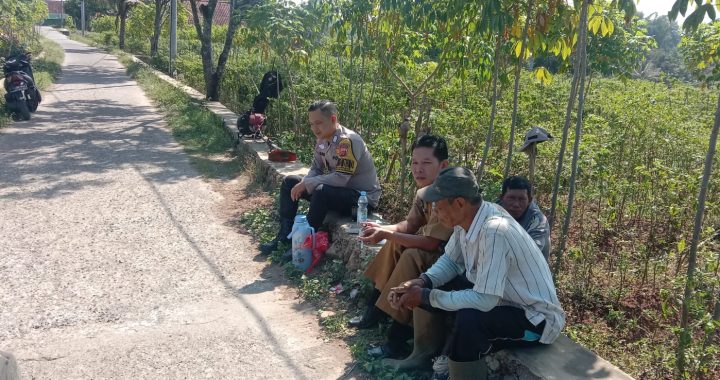 polsek banyuresmikegiatan bhabin desa karyasari