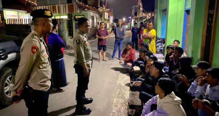 antisipasi c3 polsek sukawening laksanakan patroli