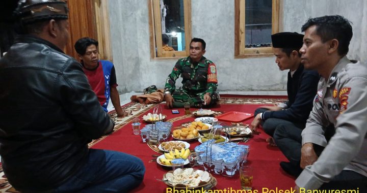 polsek banyuresmi anggota sat samapta patroli malam