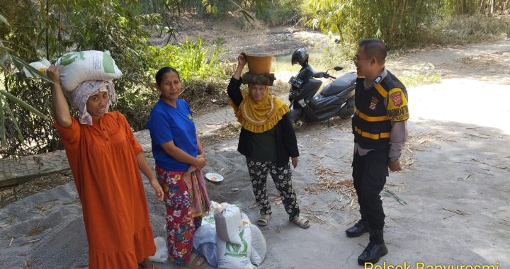 polsek banyuresmi kegiatan bhabin desa dangdeur ke desa