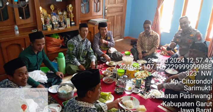 Giat colling system polsek pasirwangi menjleng pilkada bersama ulama dan umaro