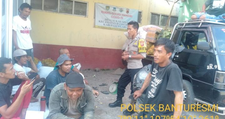 polsek banyuresmi kegiatan bhabin desa sukakarya