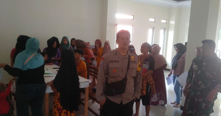 polsek banyuresmi bhabin desa cimareme ngariung kamtibmas