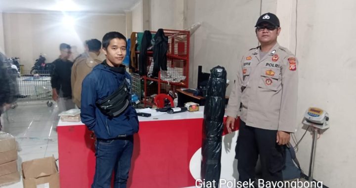 GIAT KRYD GARUT LAUTAN BIRU ANGGOTA POLSEK BAYONGBONG DAN POLSUBSEKTOR CIGEDUG  BERI PESAN-PESAN/PENGERTIAN YANG BAIK DAN BENAR