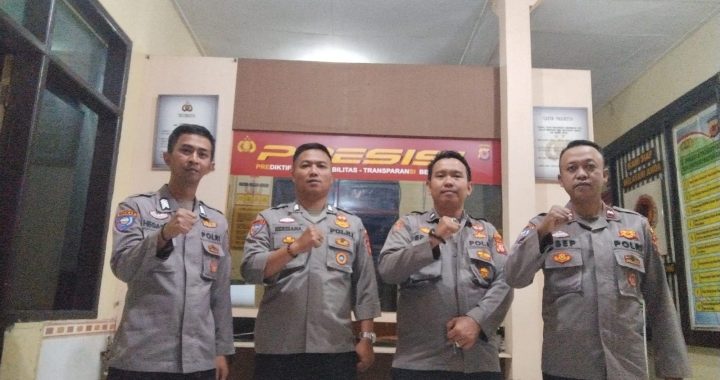 ANGGOTA SIAGA PIKET JAGA MAKO POLSEK BAYONGBONG RUTINITAS GIAT SISPAM MAKO PAGI