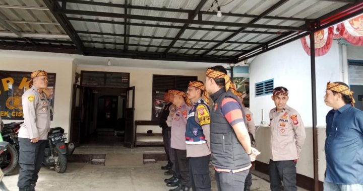 Giat Rutin Apel Pagi Polsek Cisurupan Polres Garut