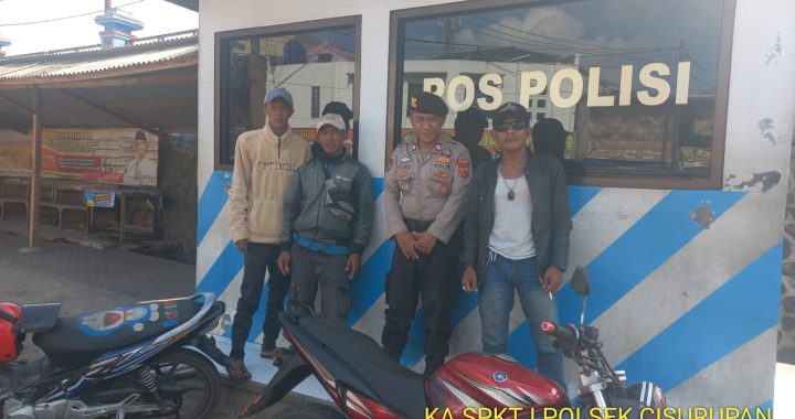 Anggota Piket  Polsek Cisurupan melaksanakan Patroli Sore Hari Jum’at (30/08/2024)