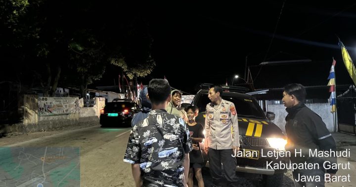 antisipasi c3 polsek sukawening laksanakan patroli garut lautan biru