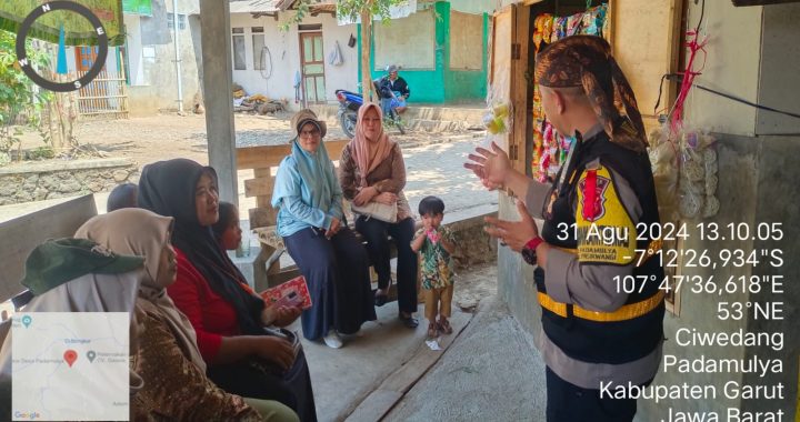 Polsek Pasirwangi melaksanakan Patroli dan Himbauan Tppo