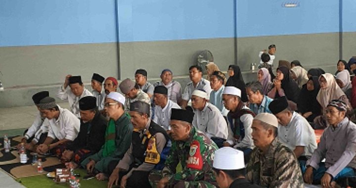 Anggota polsek limbangan laksanakan giat ngariung kamtibmas bersinergi dengan TNI