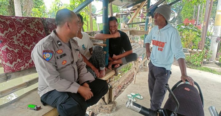 POLSEK KARANGPAWITAN KEGIATAN BHABINKAMTIBMAS DESA  KARANGSARI