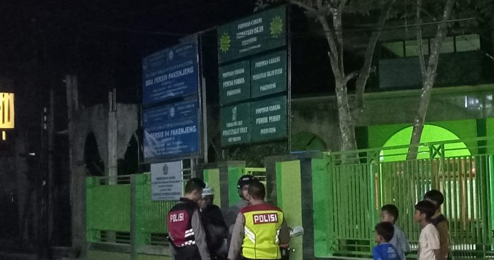 Polsek Pakenjeng Melaksanakan Patroli KRYD di Kampung Depok Desa Depok