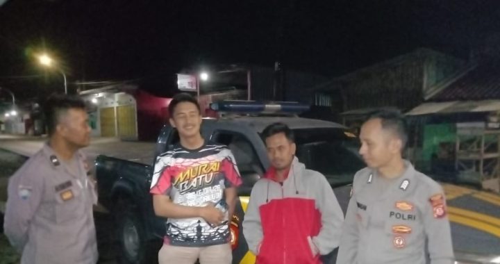 Patroli Polsek Wanaraja Imbau Warga