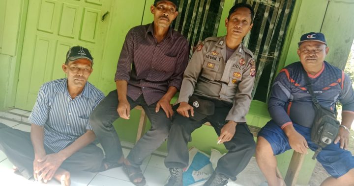 SAMBANG WARGA DESA SUKAJAYA OLEH ANGGOTA POLSEK CISEWU