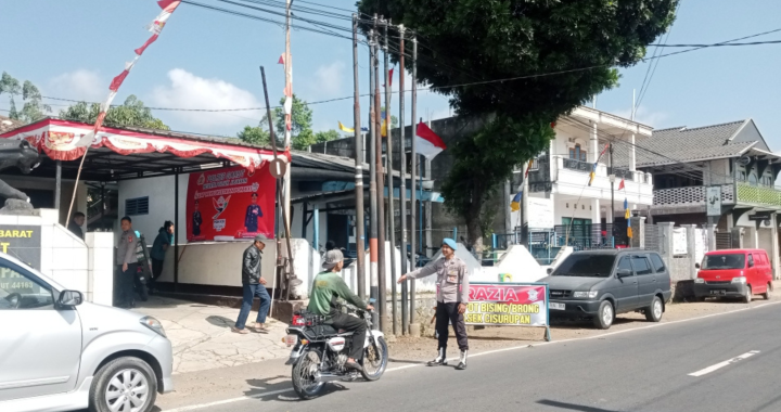 Kegiatan Penertiban Knalpot Bising Di Wilkum Polsek Cisurupan