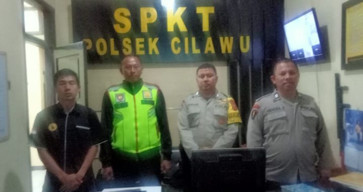 Personel Polsek Cilawu Mengadakan Sispam Mako