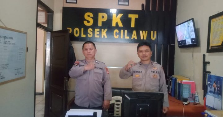 Petugas Polsek Cilawu ADakan Sispam Mako