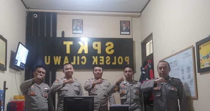 Personil Polsek Cilawu Melakukan Sispammako