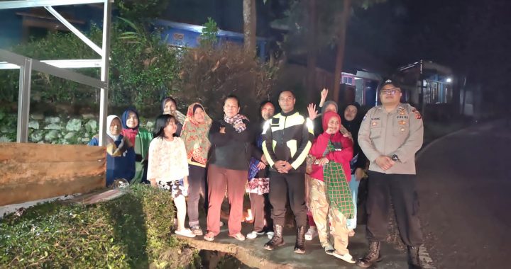 Personel Polsek Cilawu Lakukan Sambang Warga Desa