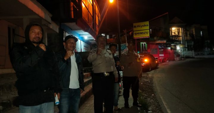 Personel Polsek Cilawu Lakukan Patroli Sambang Di Desa Cilawu