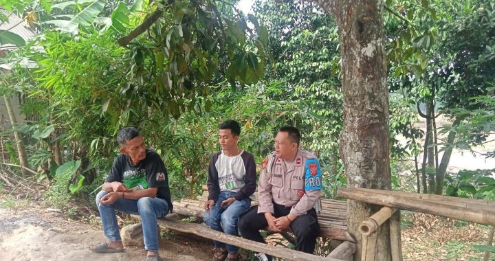 Personil Polsek Singajaya melaksanakan giat KRYD Siang cegah gangguan kamtibmas