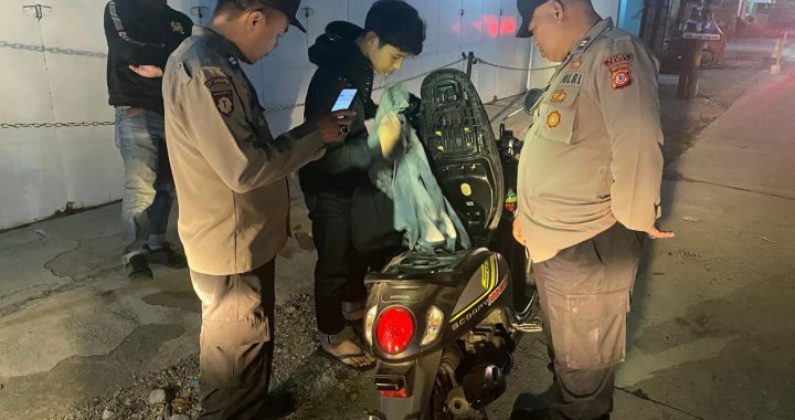 Anggota Pijet Jaga Polsek Garut Kota Lakukan Patroli KRYD Malam